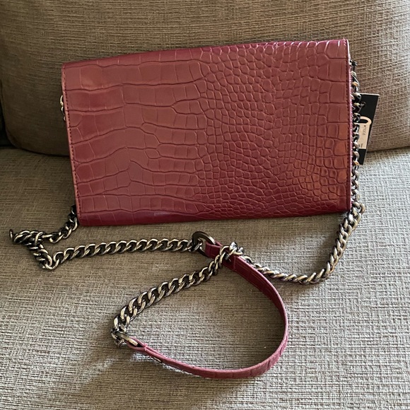 NWT Circus by Sam Edelman Jayden Crossbody Burgundy Casino Theme - Picture 6 of 10